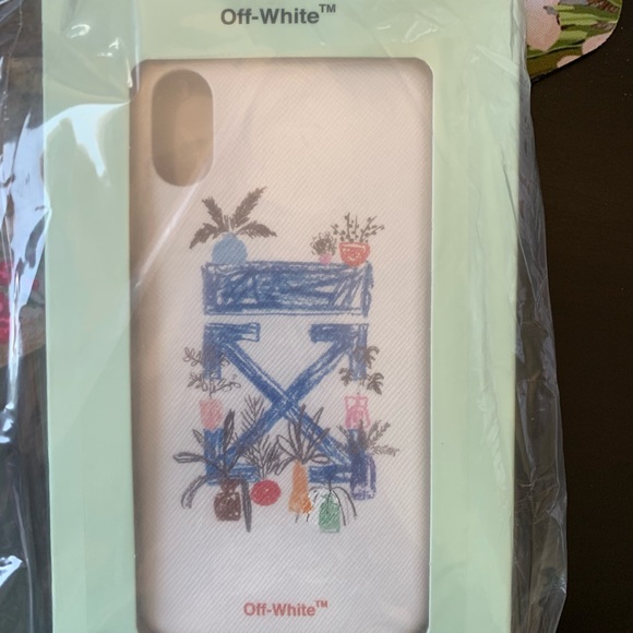BNIB Off-White Virgil Abloh iPhone XS case - Picture 1 of 7
